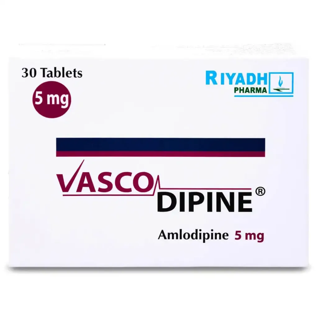 VASCODIPINE 5 MG 30 TAB