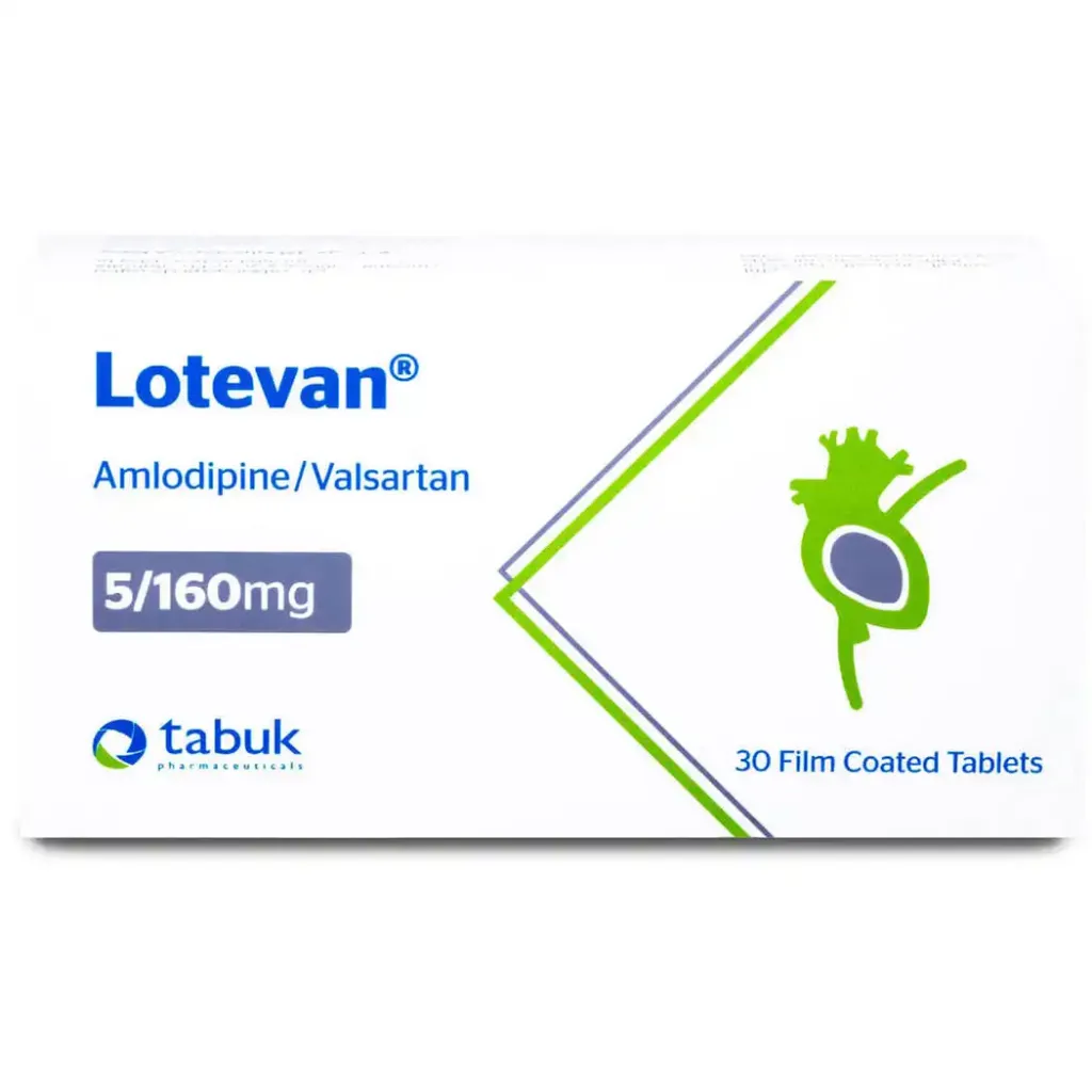 LOTEVAN 5/160 MG 30 TAB
