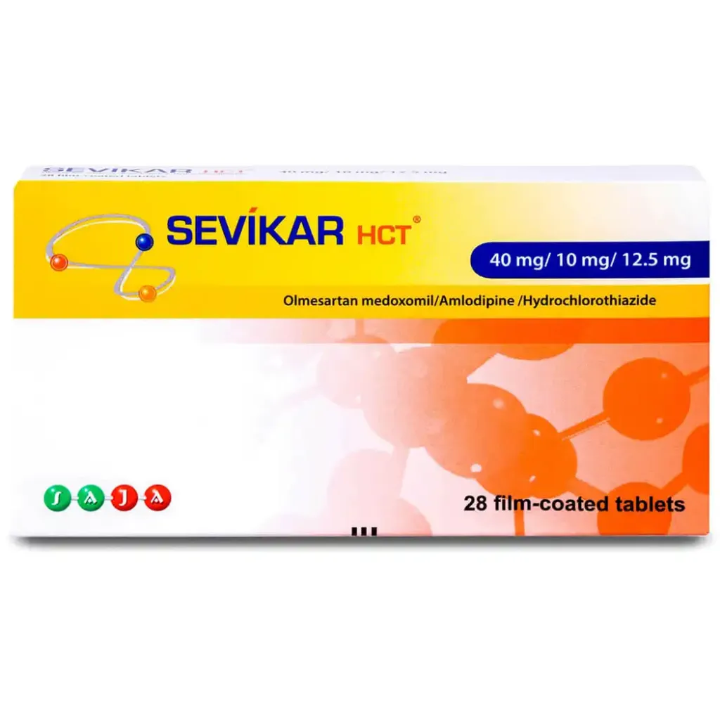 SEVIKAR HCT 40/10/12.5 MG 28 TAB