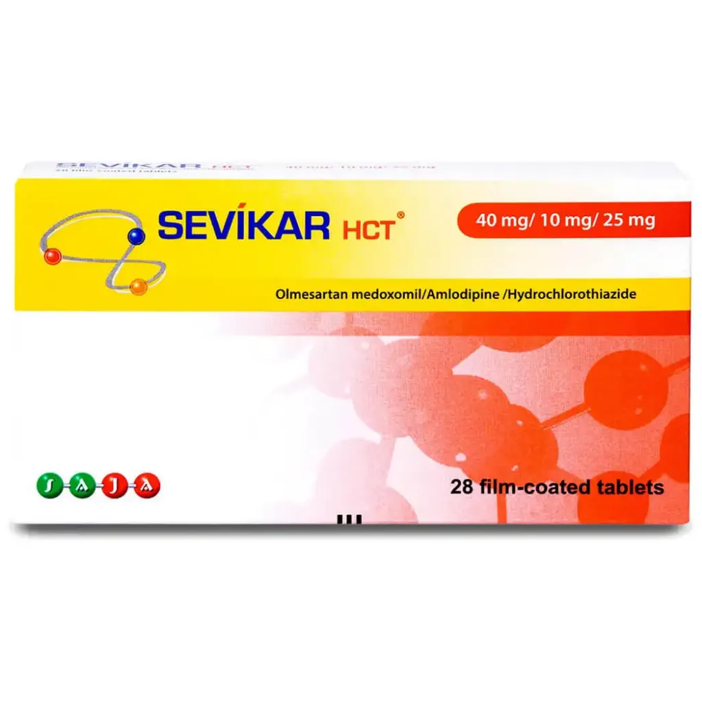 SEVIKAR HCT 40/10/25 MG 28 TAB