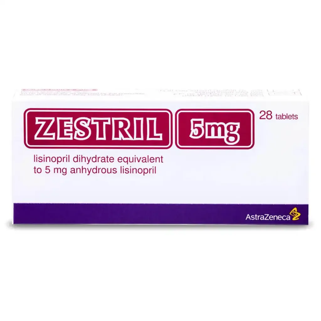 ZESTRIL 5 MG 28 TAB 