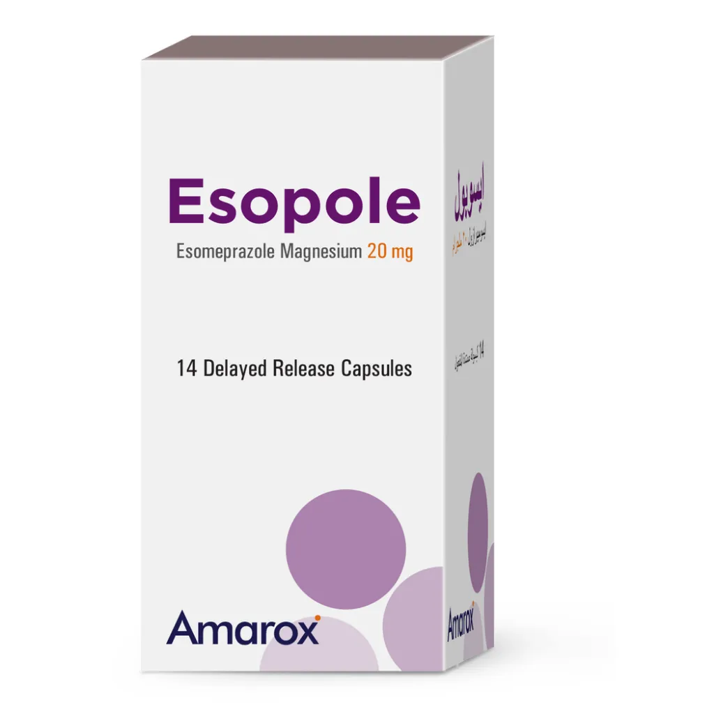 ESOPOLE 20 MG 14 CAP