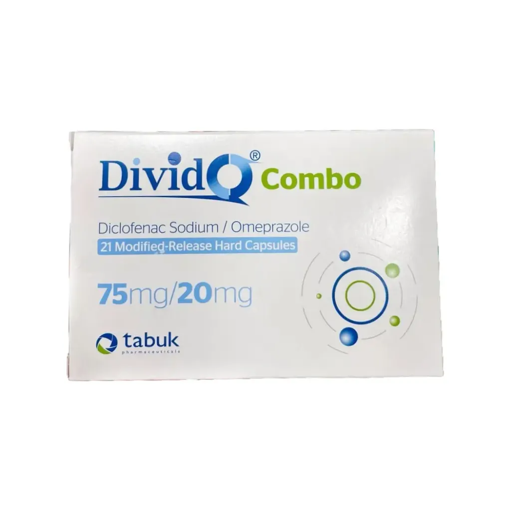 DIVIDO COMBO 75/20 MG 21 CAP