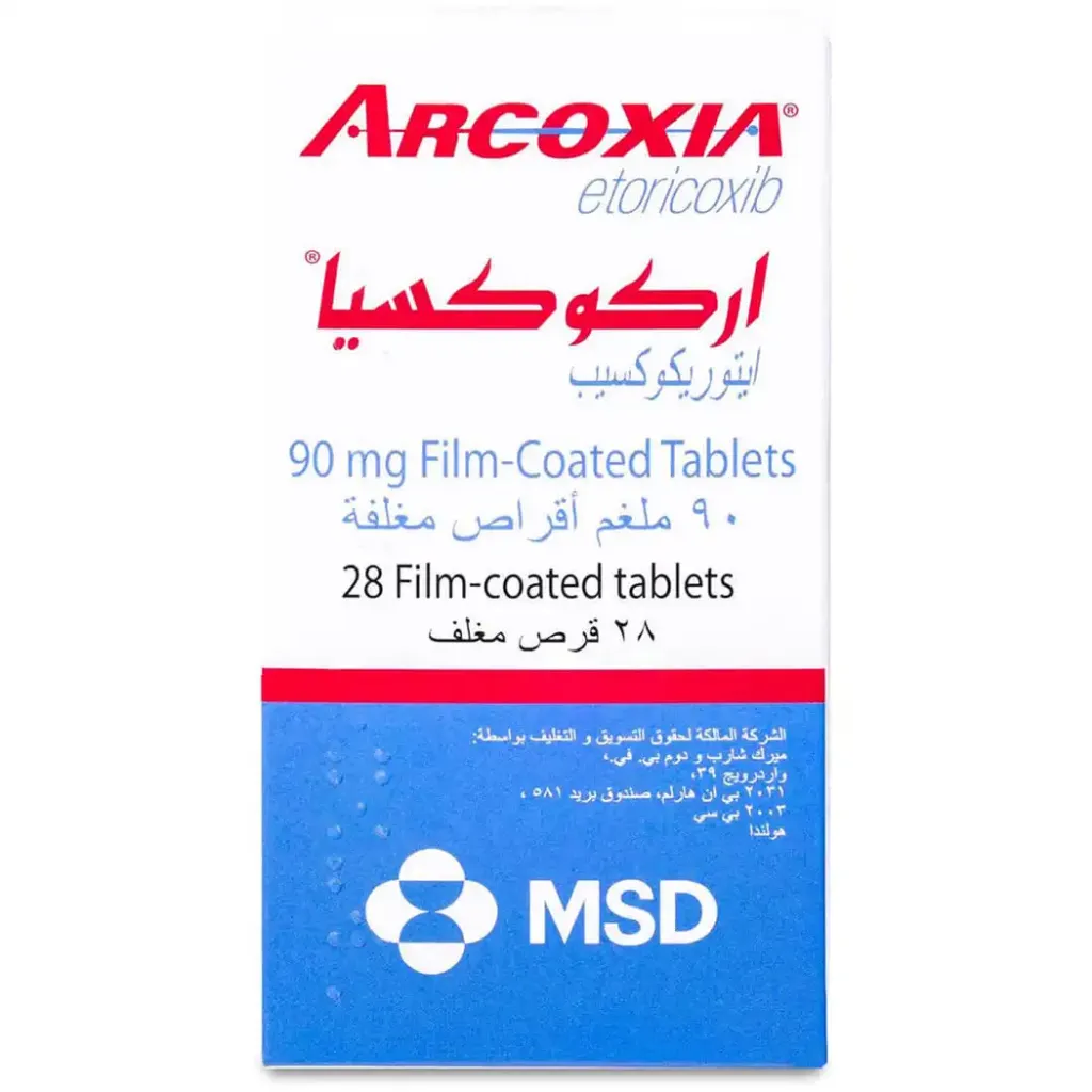 ARCOXIA 90 MG 28 TAB 