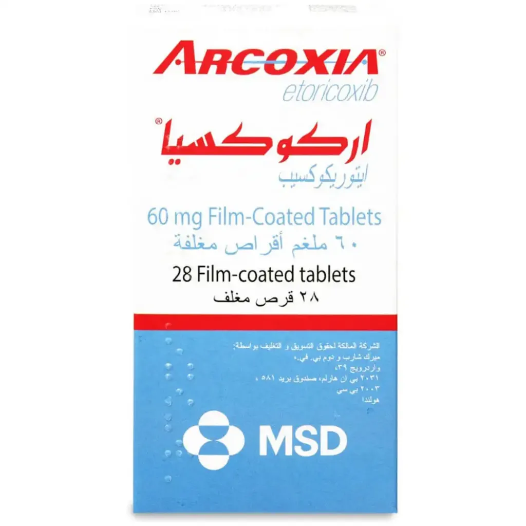 ARCOXIA 60 MG 28 TAB 