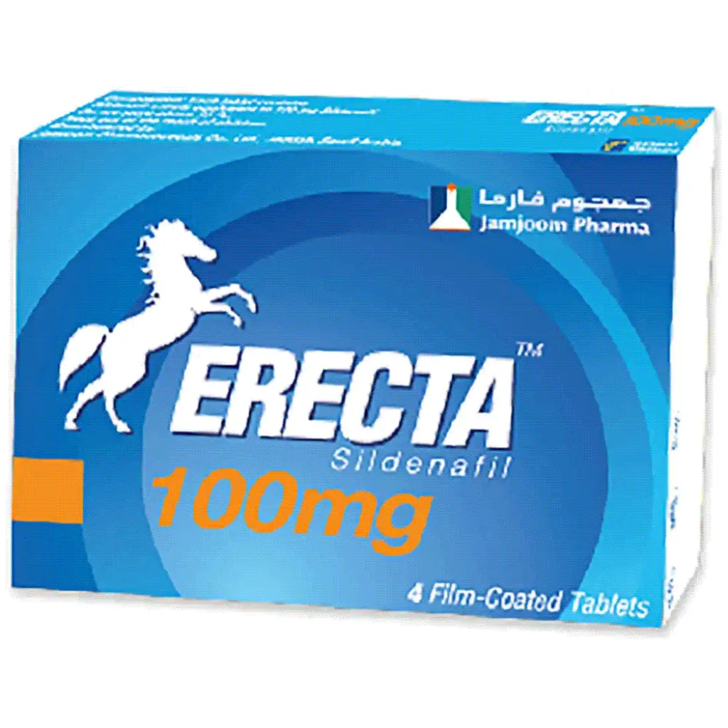 ERECTA 100 MG 4 TAB 