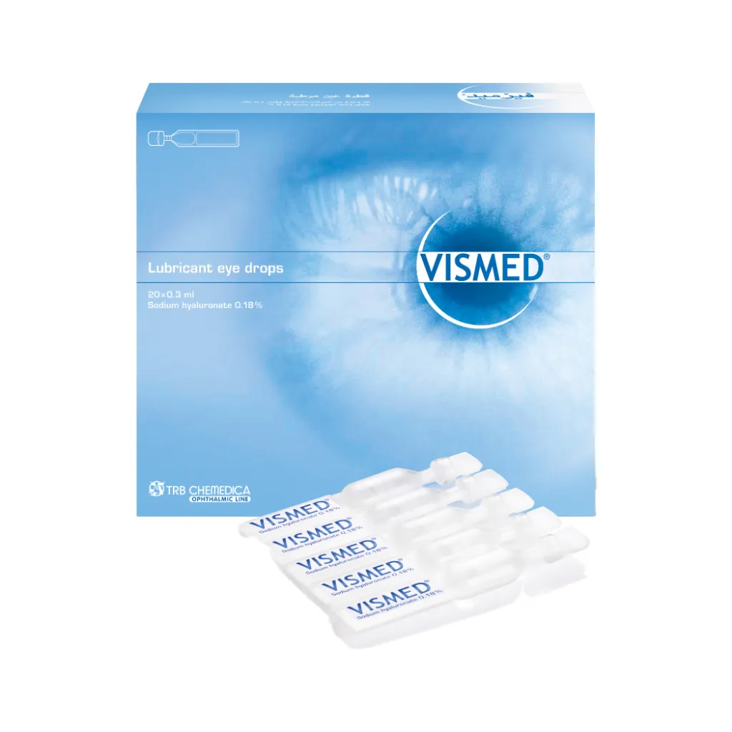 VISMED 0.18 MG EYE DROP 20 DOSE