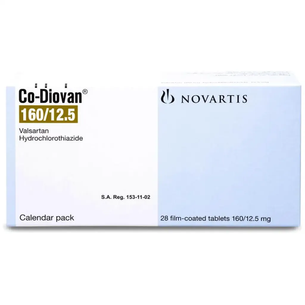 CO-DIOVAN 160/12.5 MG 28 TAB