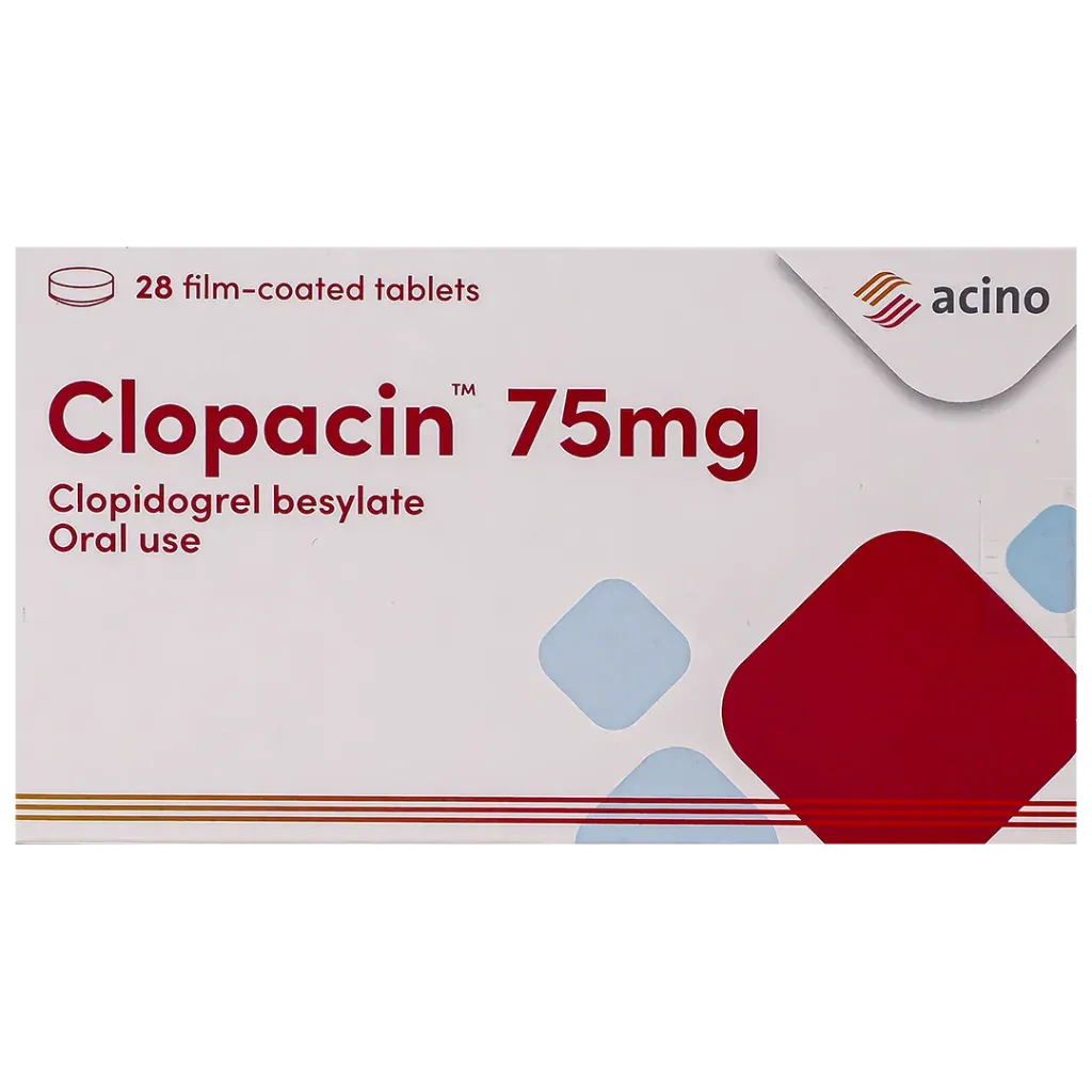 CLOPACIN 75 MG 28 TAB 