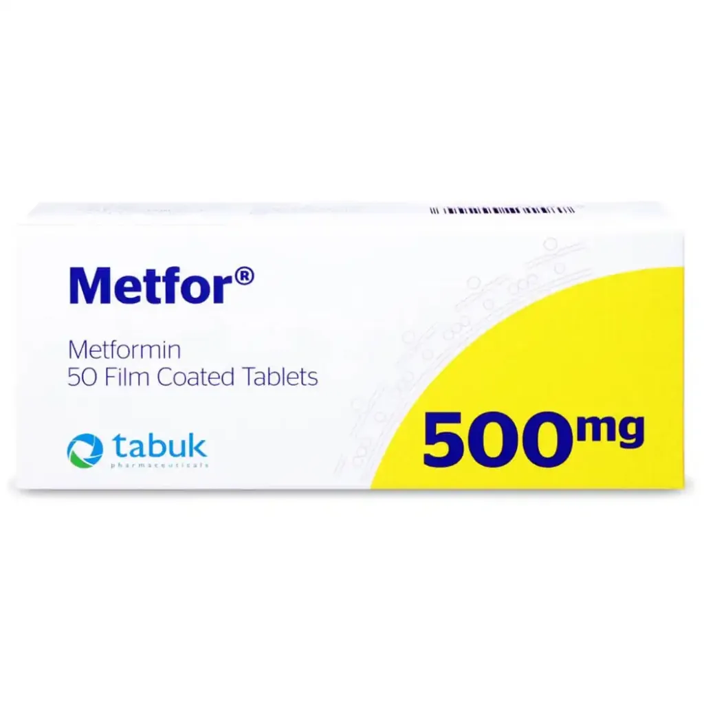 Metfor 500 mg 50 tablets 