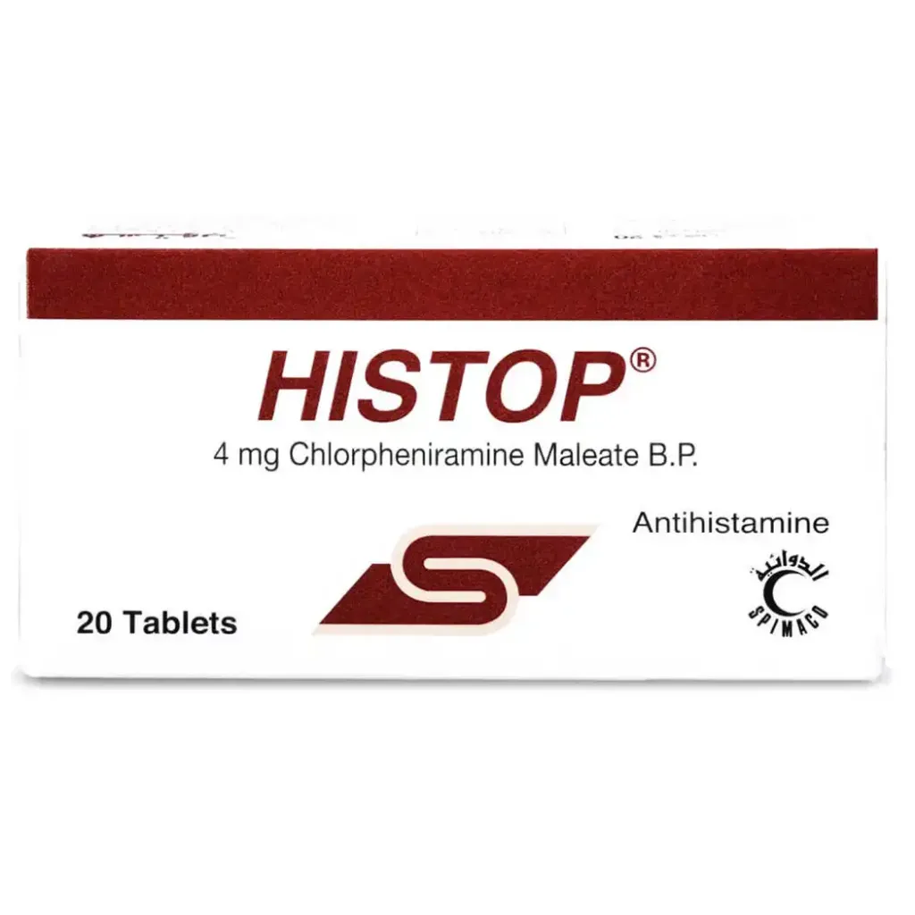 HISTOP 4 MG 20 TAB 