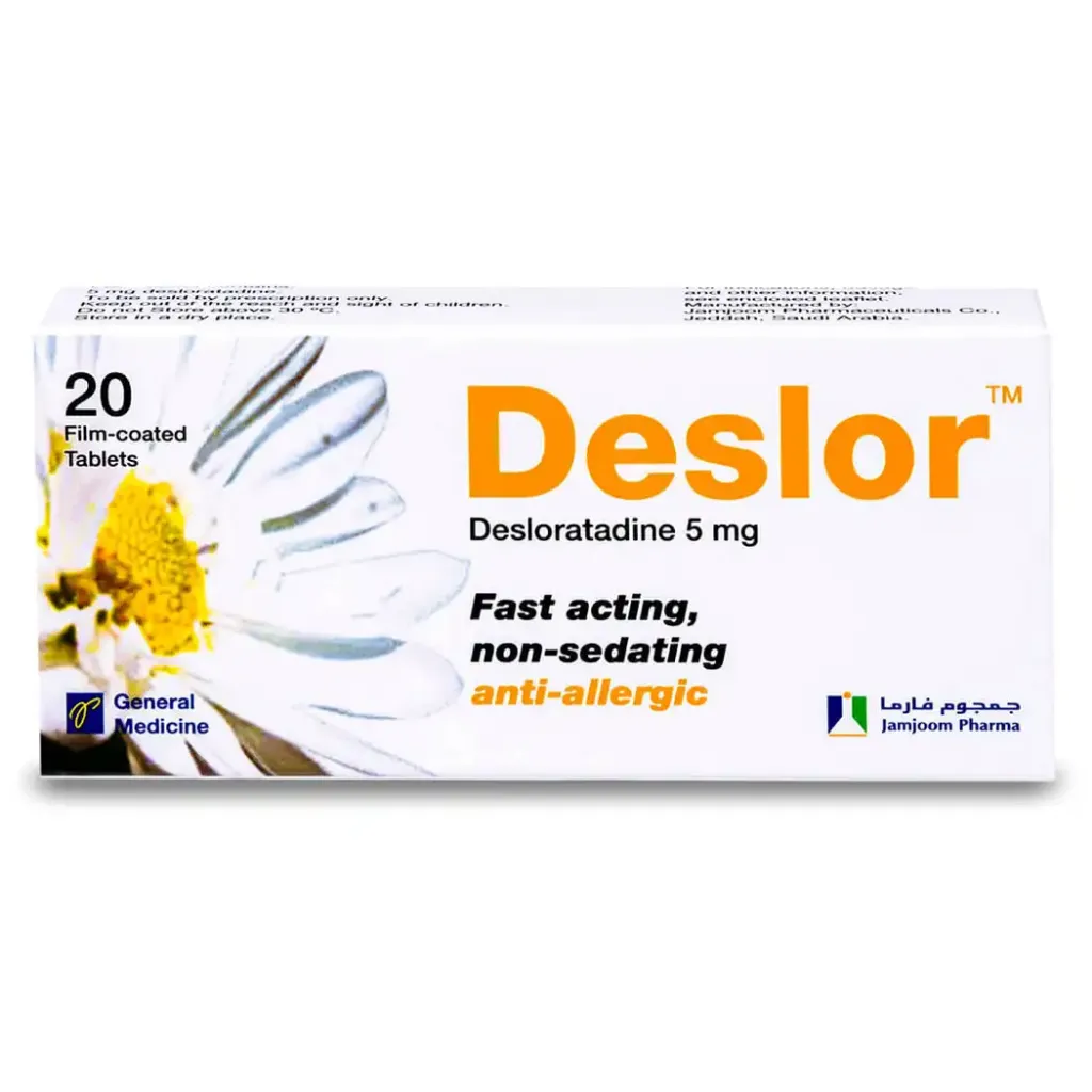 DESLOR 5 MG 20 TAB 