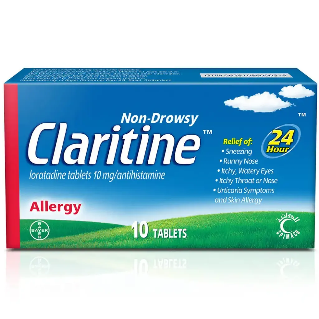 CLARITINE 10 MG 10 TAB 