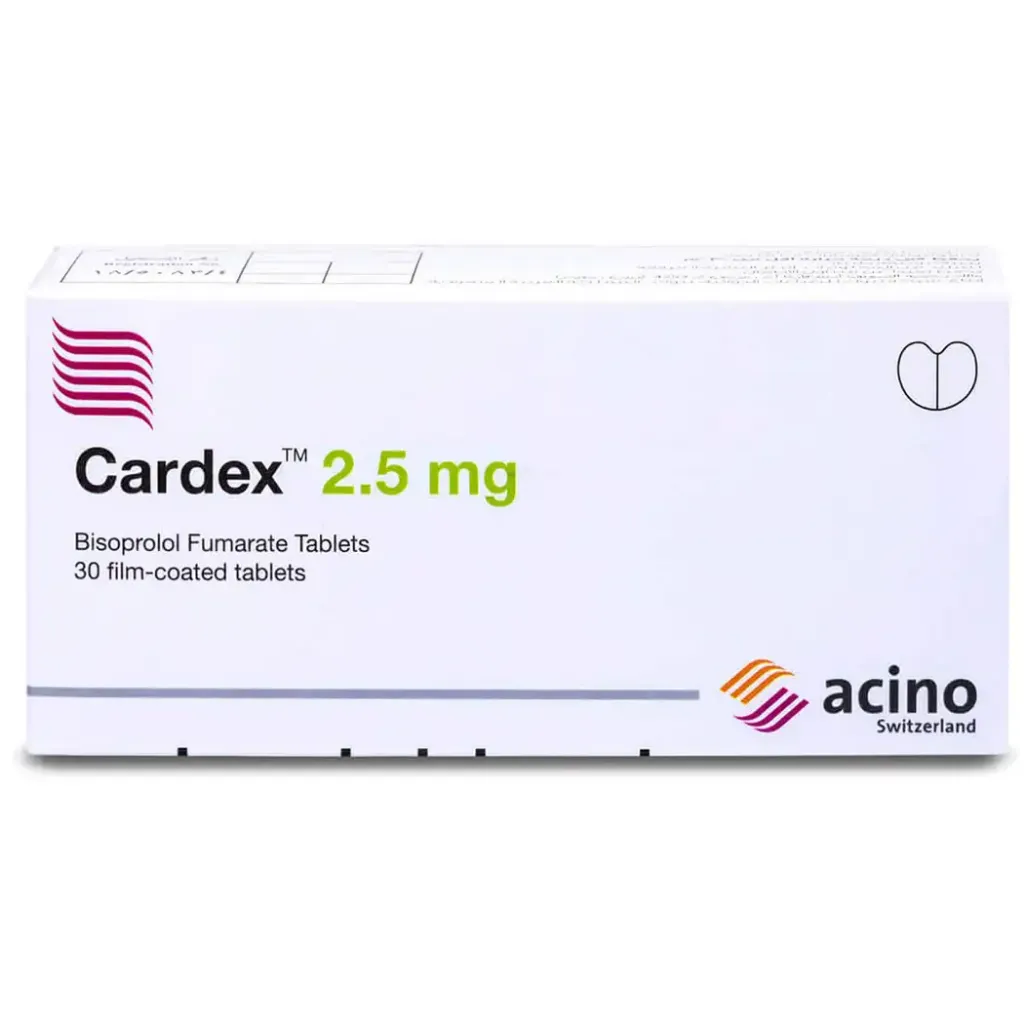 CARDEX 2.5 MG 30 TAB 