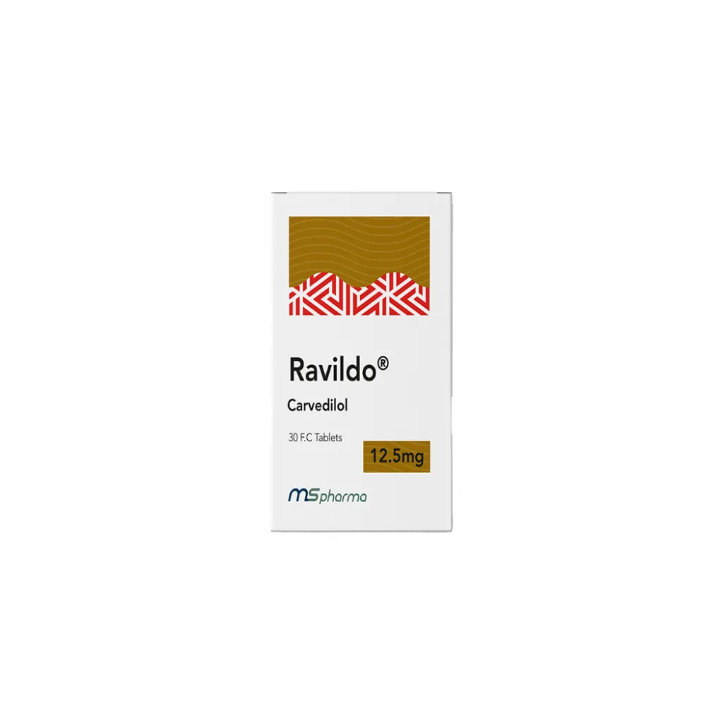RAVILDO 12.5 MG 30 TAB 