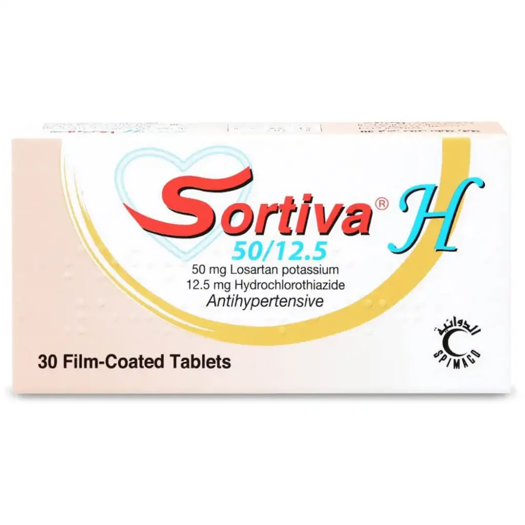 SORTIVA H 50/12.5 MG 30 TAB 