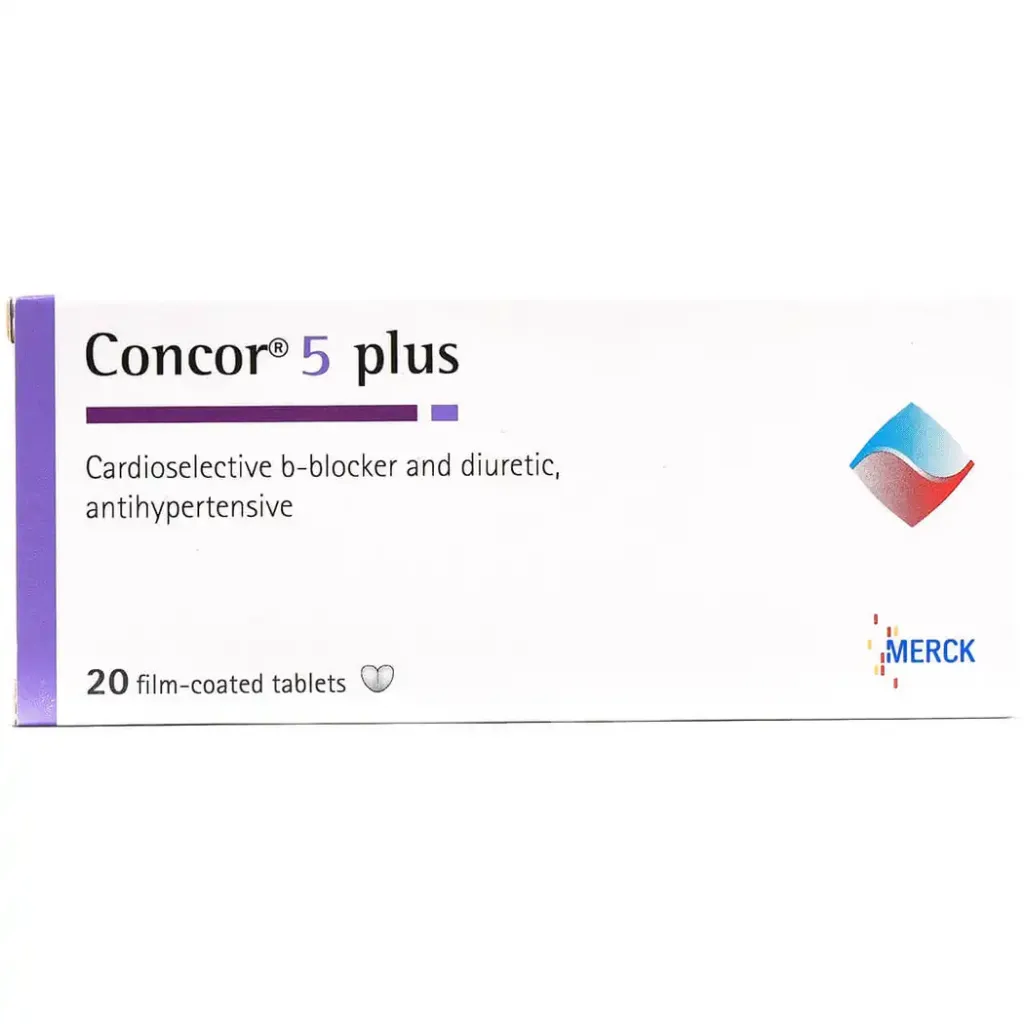 CONCOR PLUS 5/12.5 MG 20 TAB 