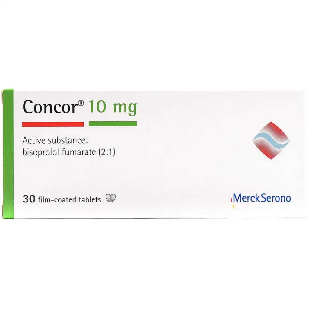 CONCOR 10 MG 30 TAB 