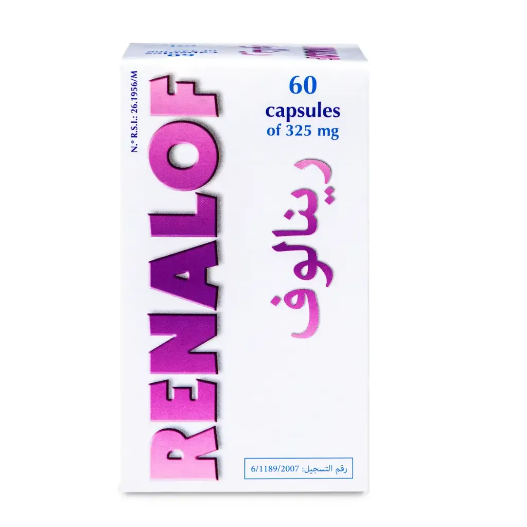 رينالوف 325 مجم 60 كبسوله