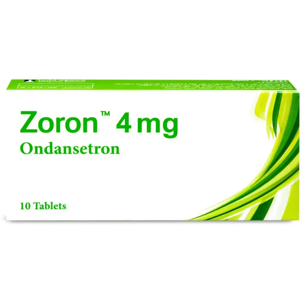 ZORON 4 MG 10 TAB 