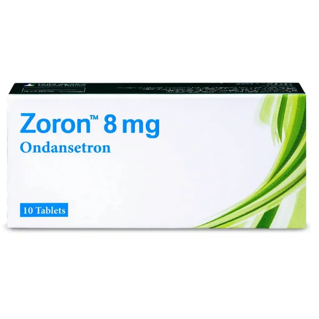 ZORON 8 MG 10 TAB 