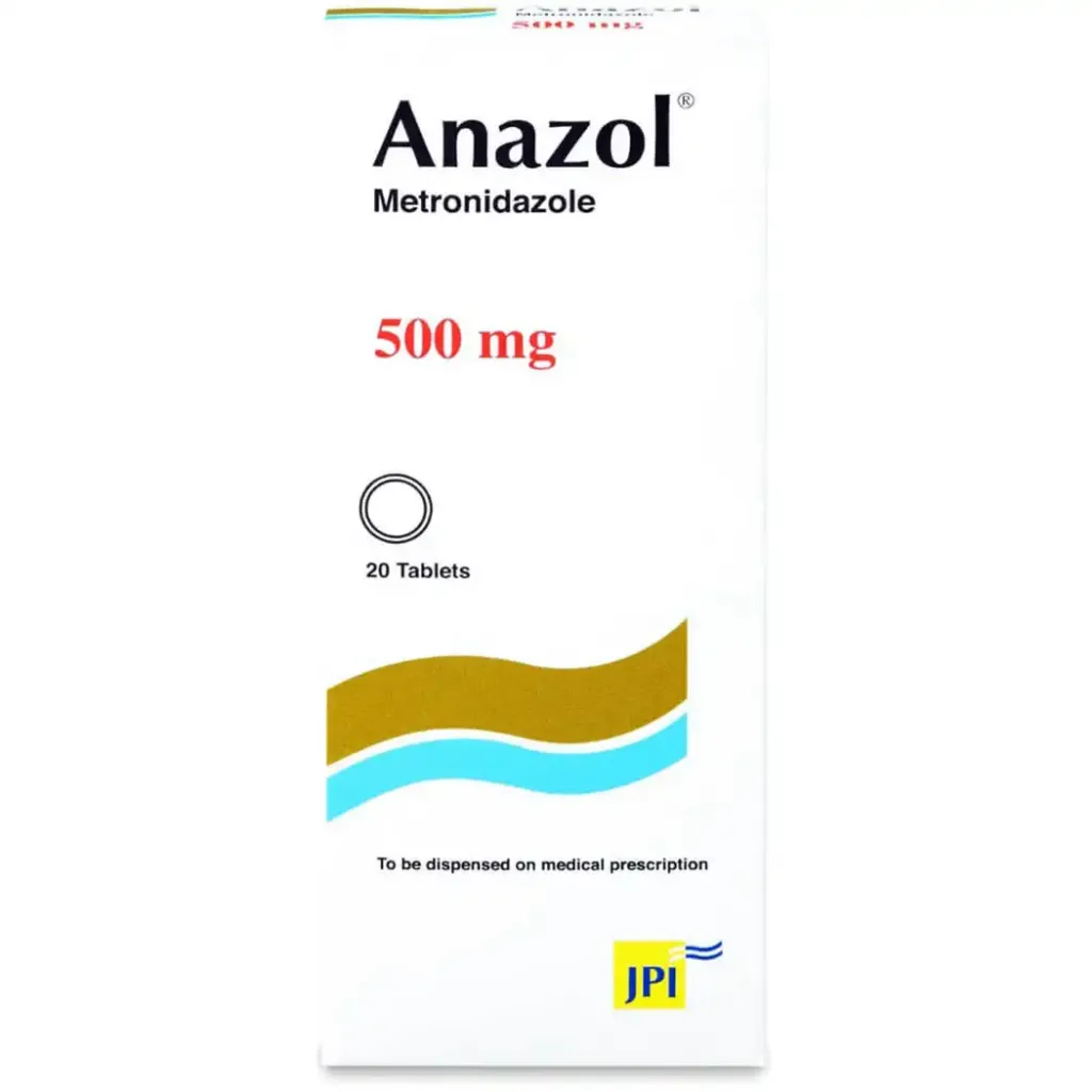 ANAZOL 500 MG 20 TAB 