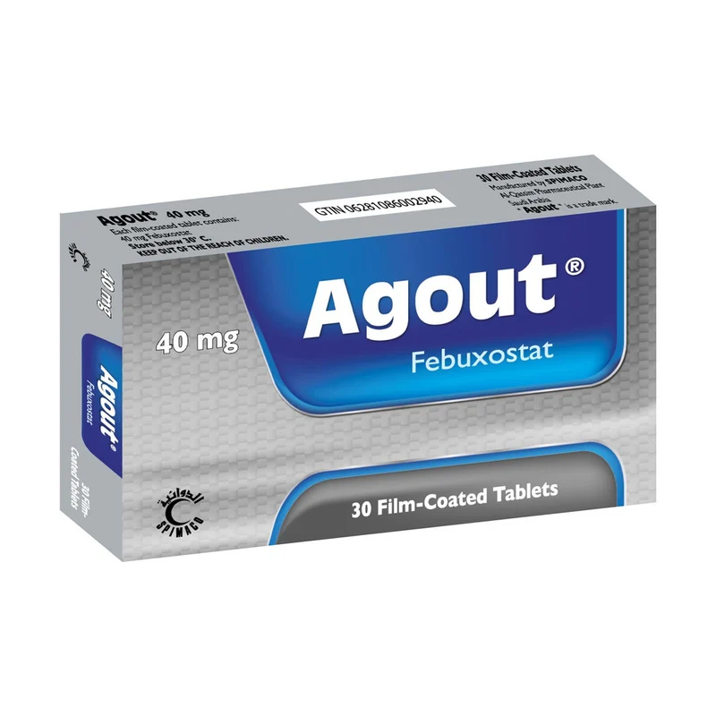 AGOUT 40 MG 30 TAB 