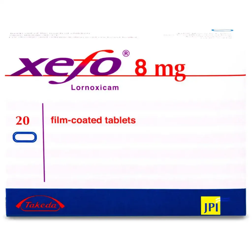 XEFO 8 MG 20 TAB 