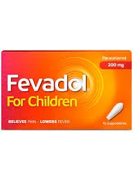 FEVADOL 200 MG 10 SUPPOS 