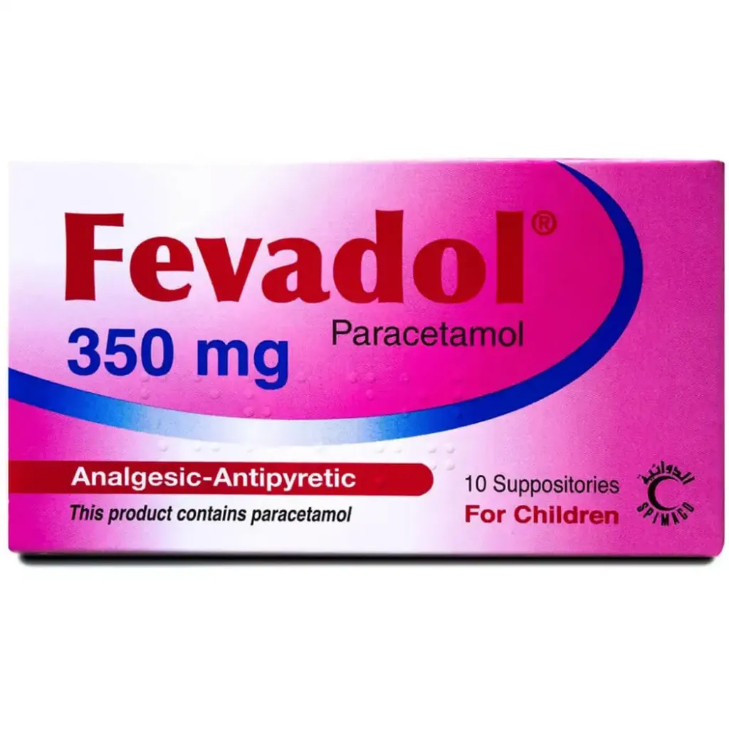 FEVADOL 350 MG 10 SUPPOS