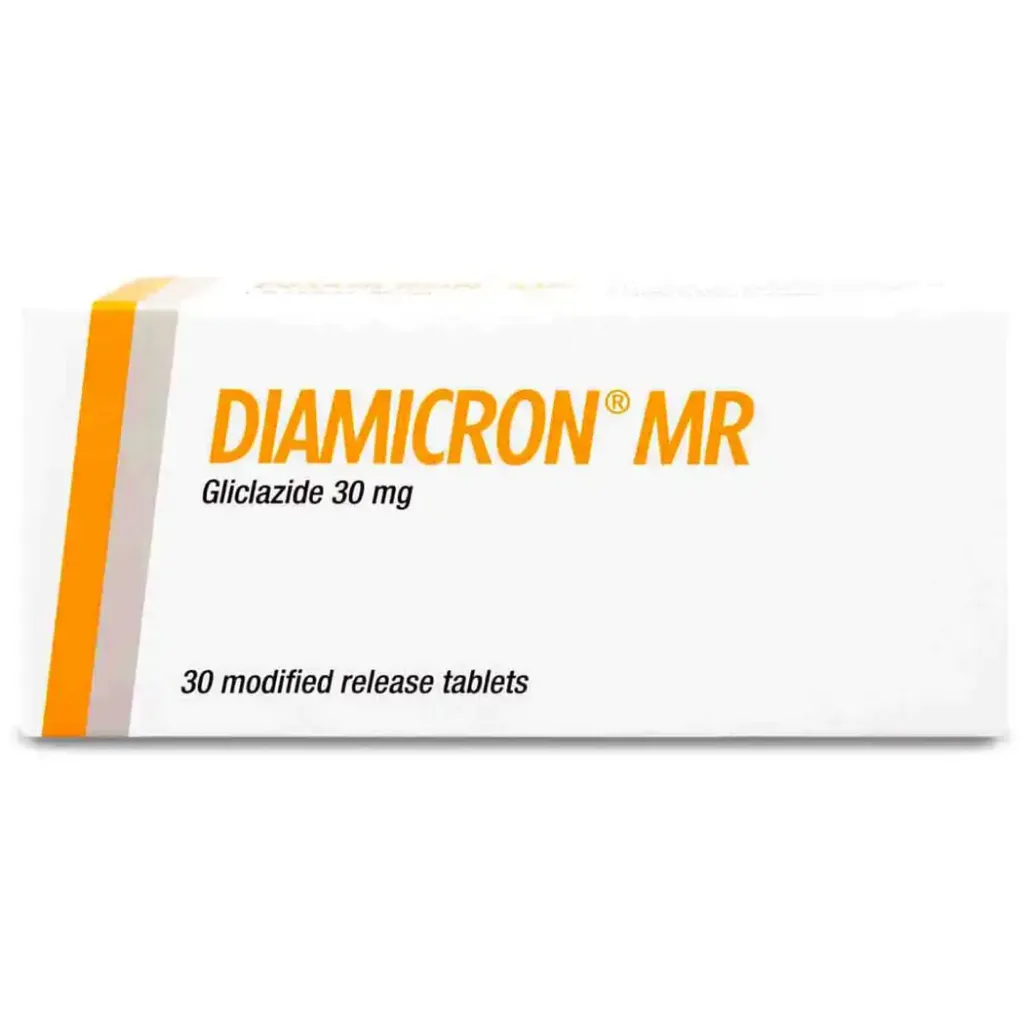 Diamicron MR 30 mg 30 tablets 