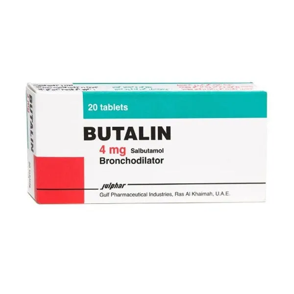 BUTALIN 4 MG 20 TAB 