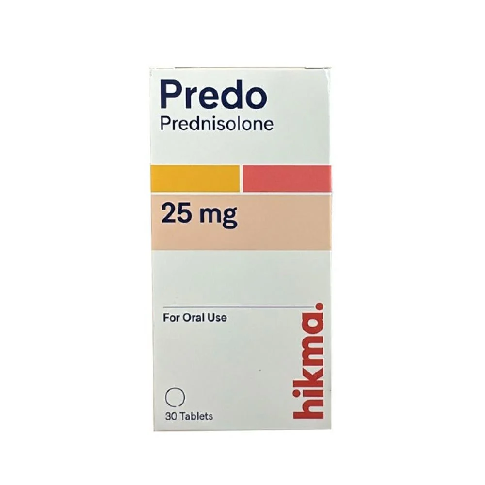 PREDO 25 MG 30 TAB 