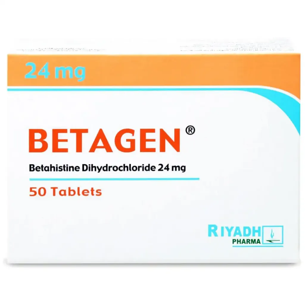 BETAGEN 24 MG 50 TAB