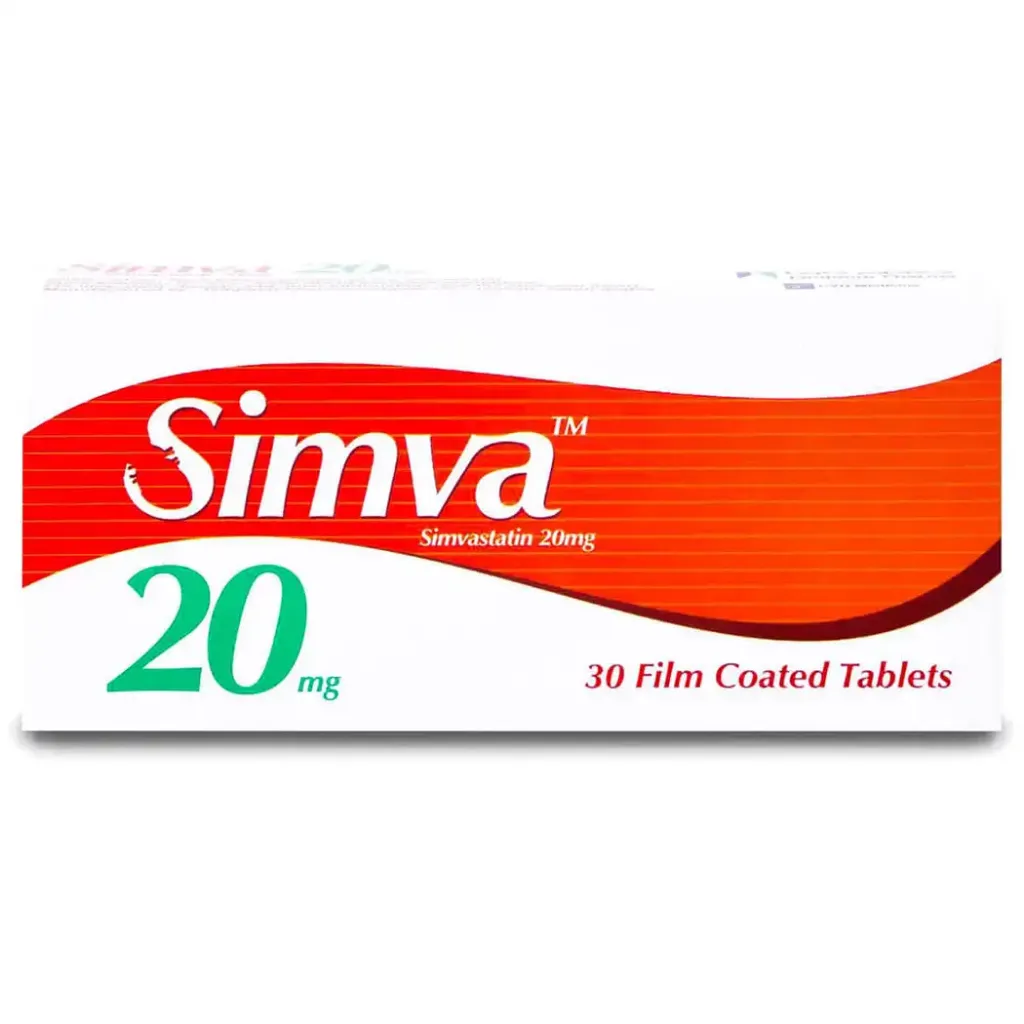 SIMVA 20 MG 30 TAB