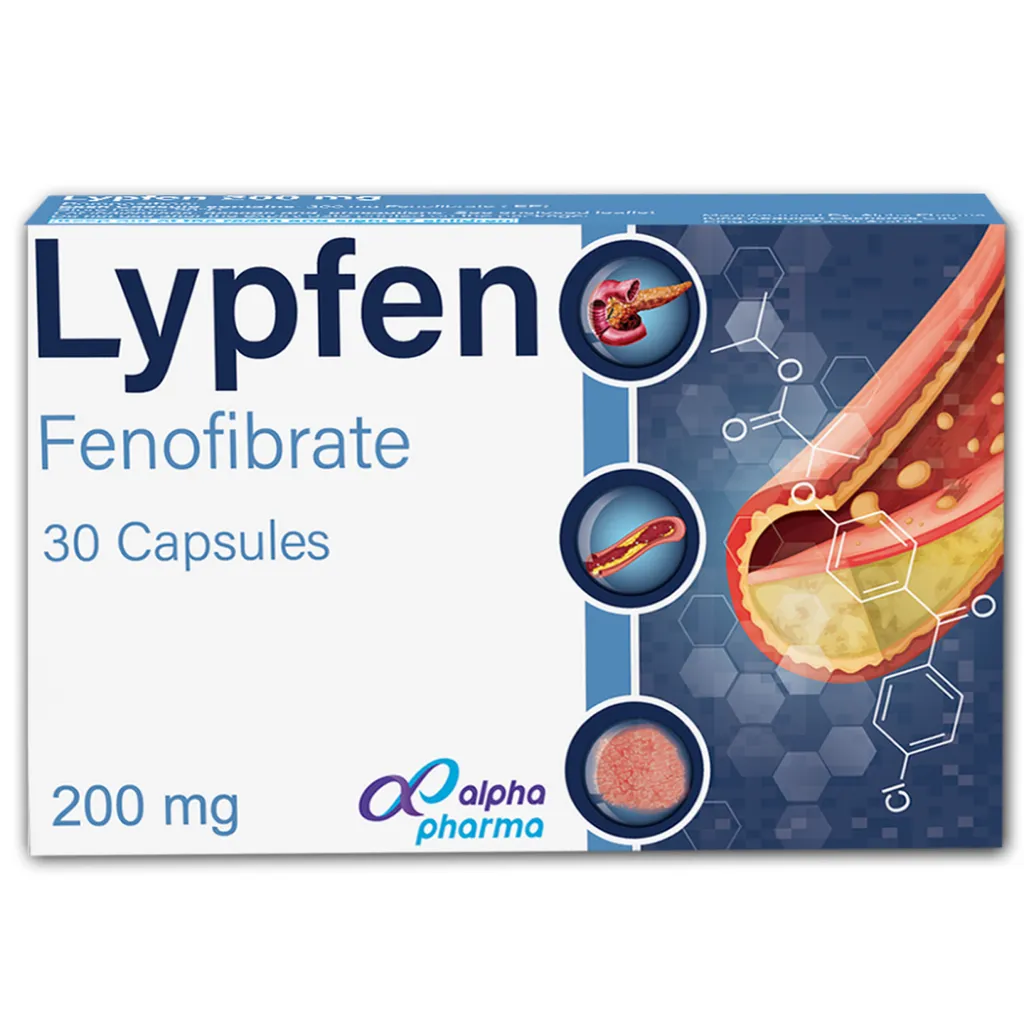 LYPFEN 200 MG 30 CAP