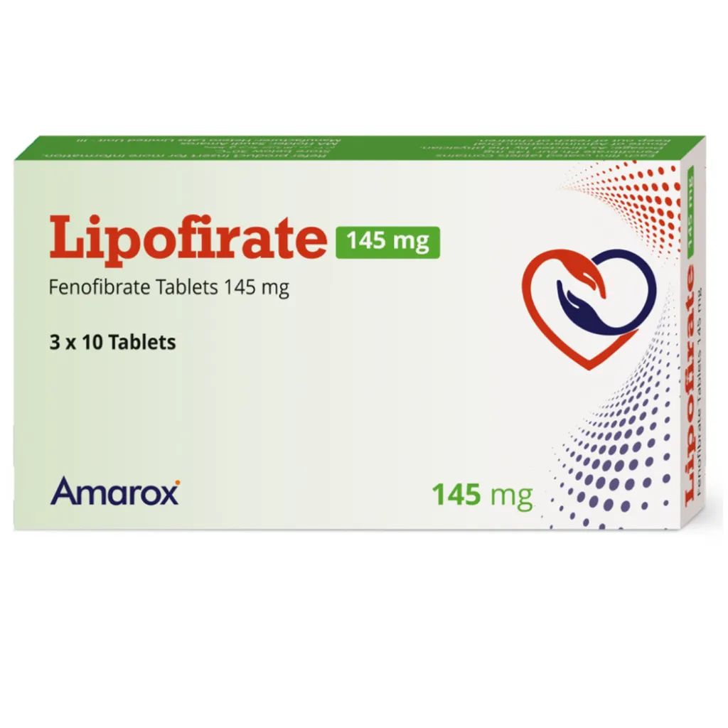 LIPOFIRATE 145 MG 30 TAB
