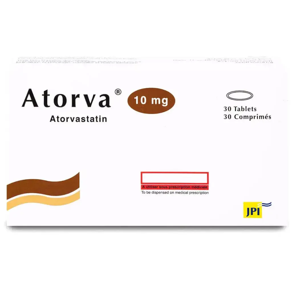 ATORVA 10 MG 30 TAB