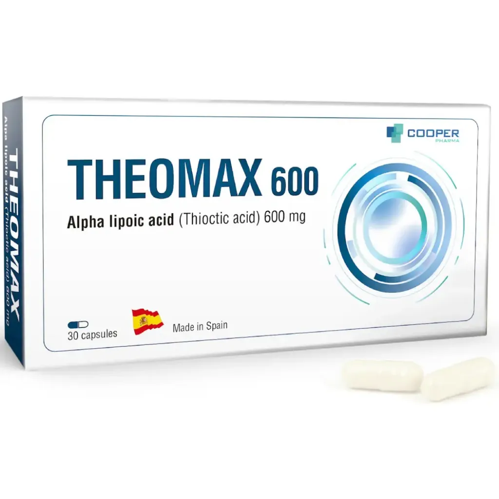 THEOMAX 600 MG 30 CAP