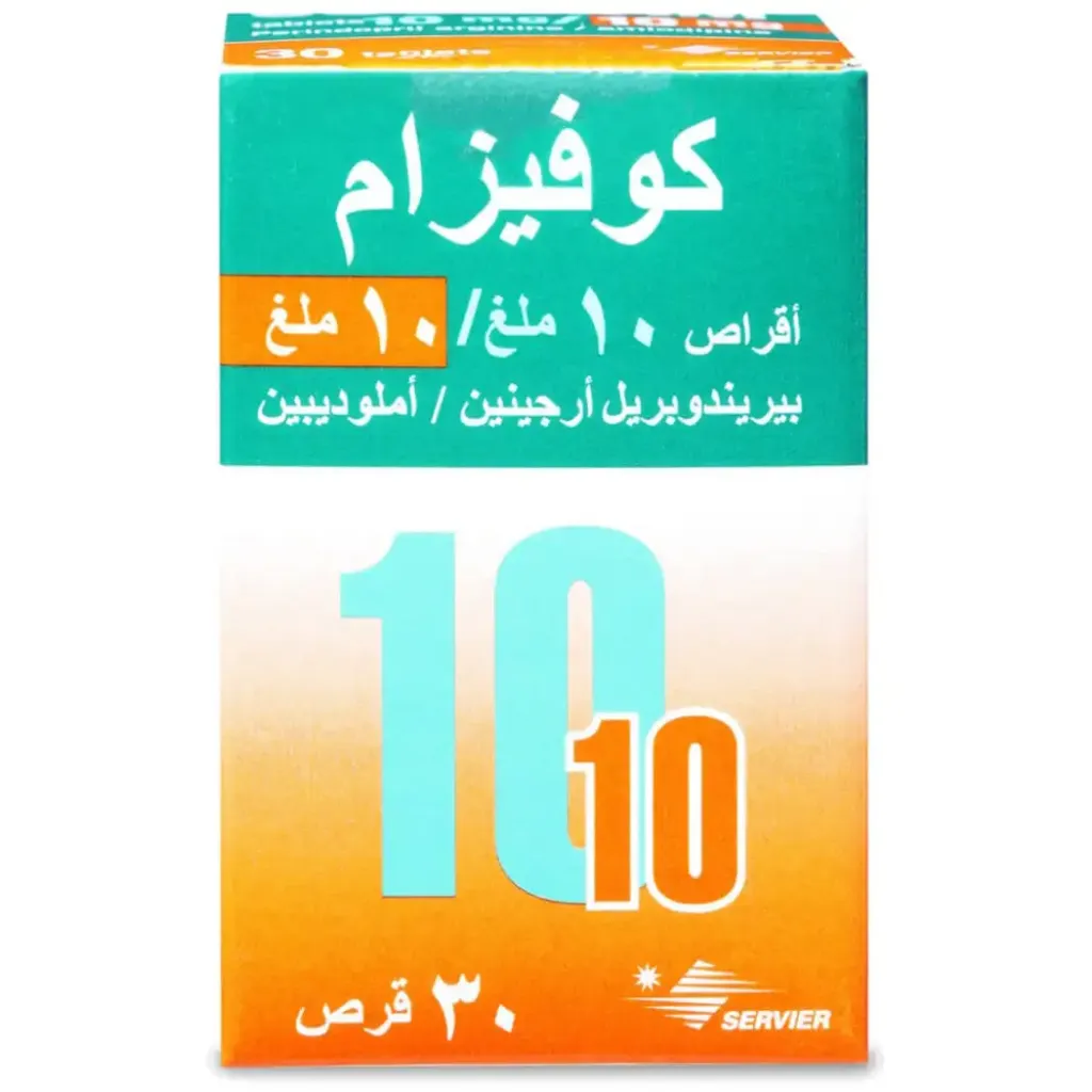 COVERAM 10/10 MG 30 TABLETS 